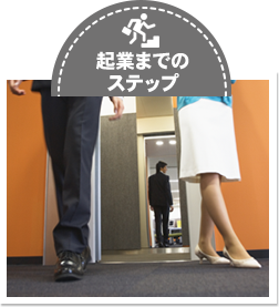 企業までのステップ